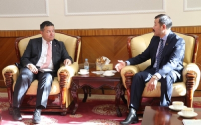 MINISTER J.BAT-ERDENE MEETS AMBASSADOR OF TURKEY TO MONGOLIA