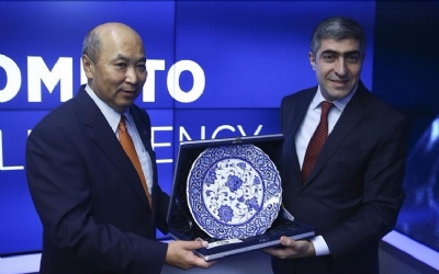 VISIT TO THE ANADOLU AGENCY 